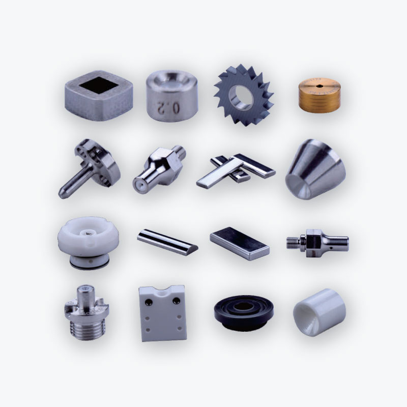 Veliki izbor rezervnih delova i potrošnog materijala za sve vrste EDM mašina renomiranih svetskih proizvođača.